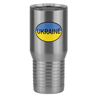Thumbnail for Euro Oval Tall Travel Tumbler (20 oz) - Ukraine - Right View