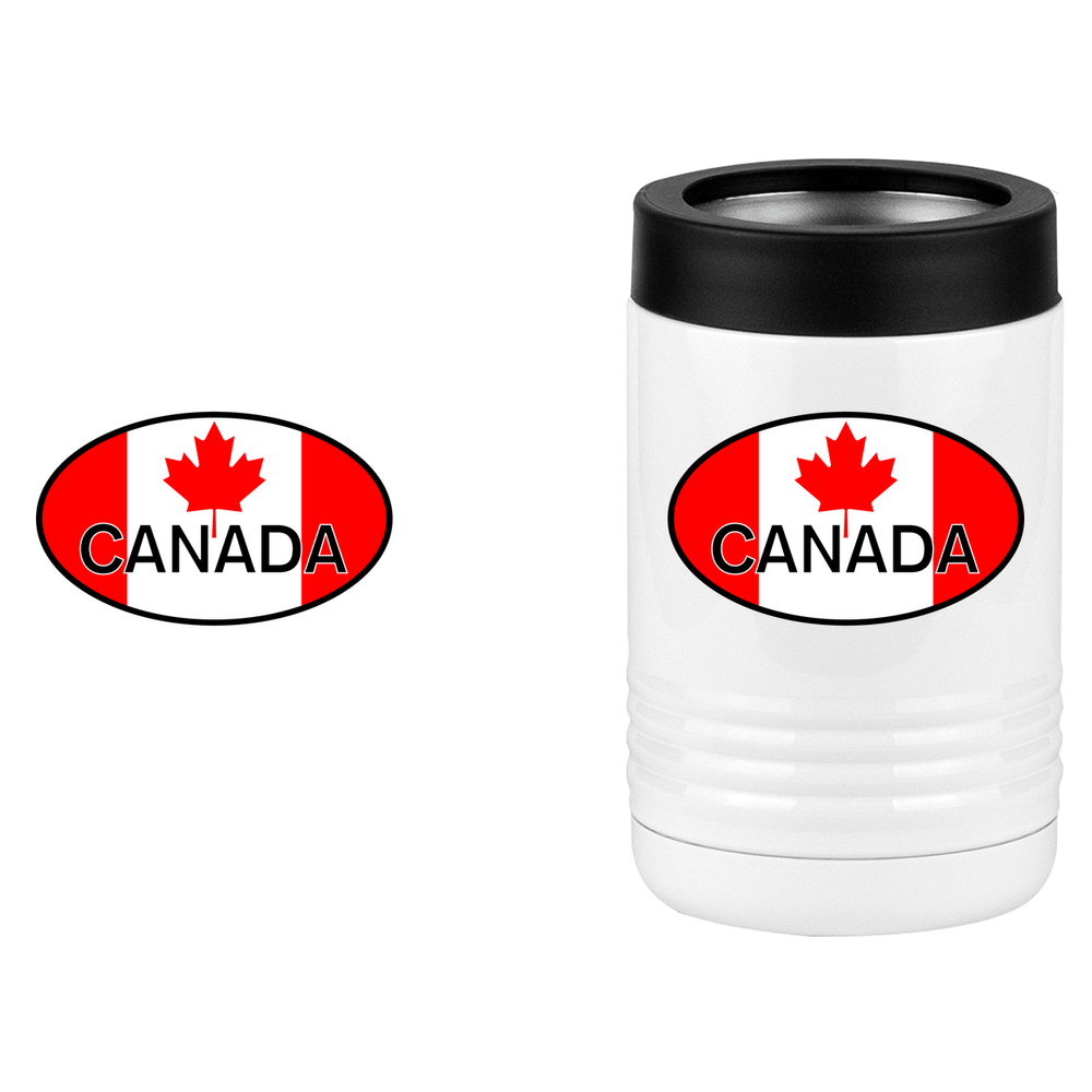 Euro Oval Beverage Holder - Canada - Design View