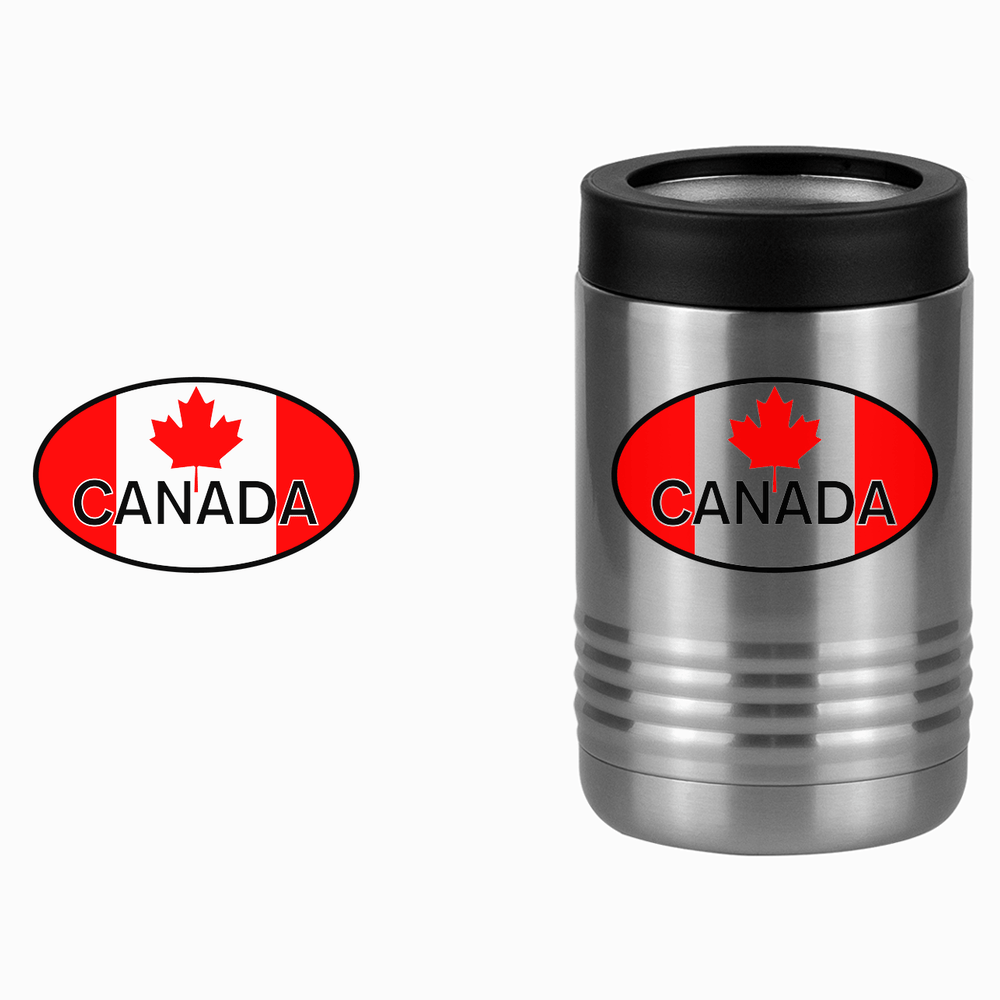 Euro Oval Beverage Holder - Canada - Design View