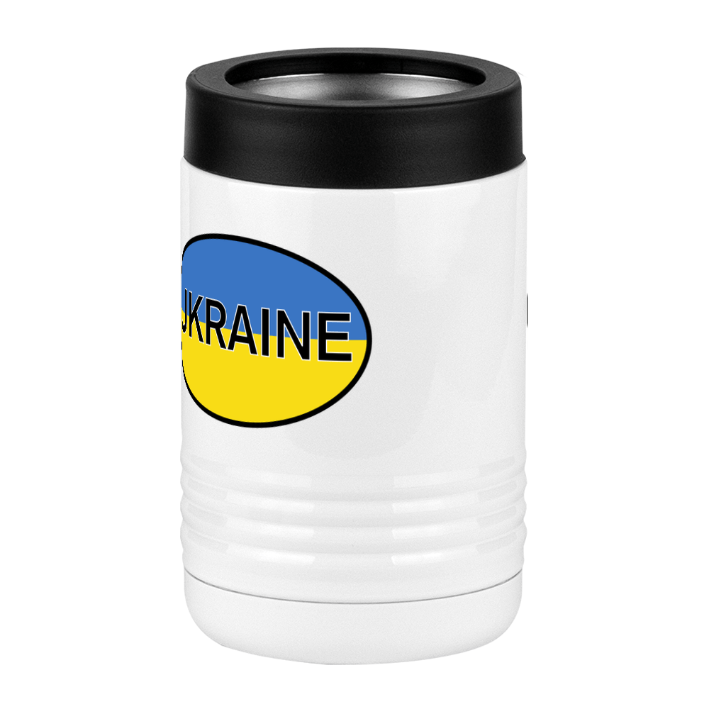Euro Oval Beverage Holder - Ukraine - Front Left View