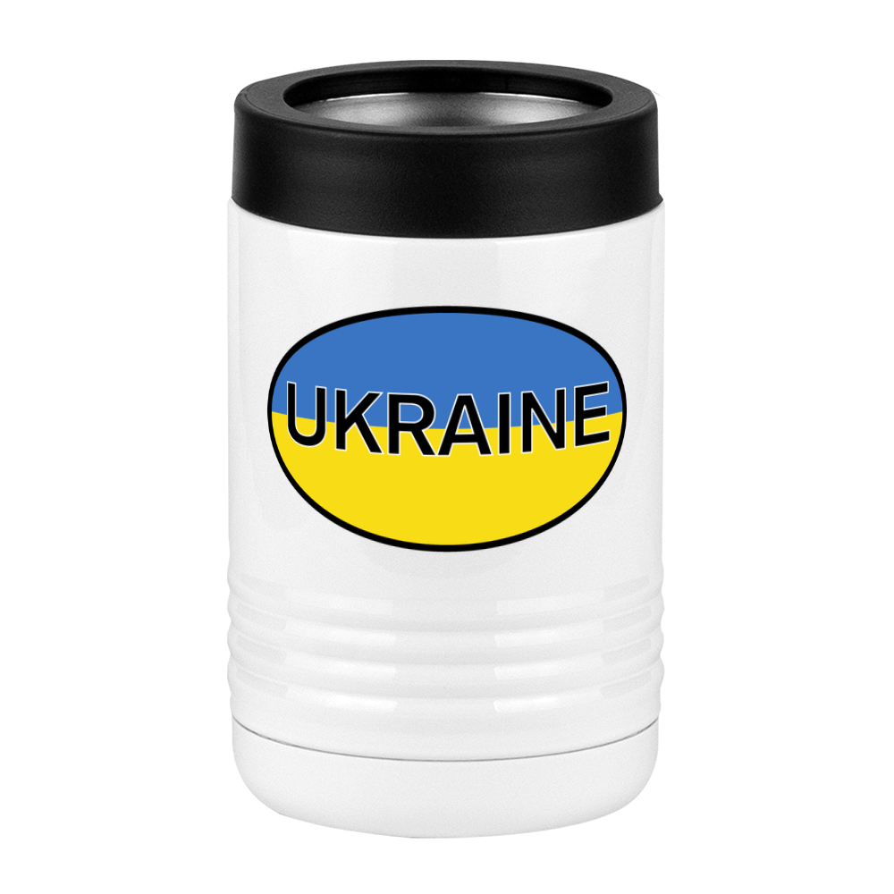 Euro Oval Beverage Holder - Ukraine - Left View