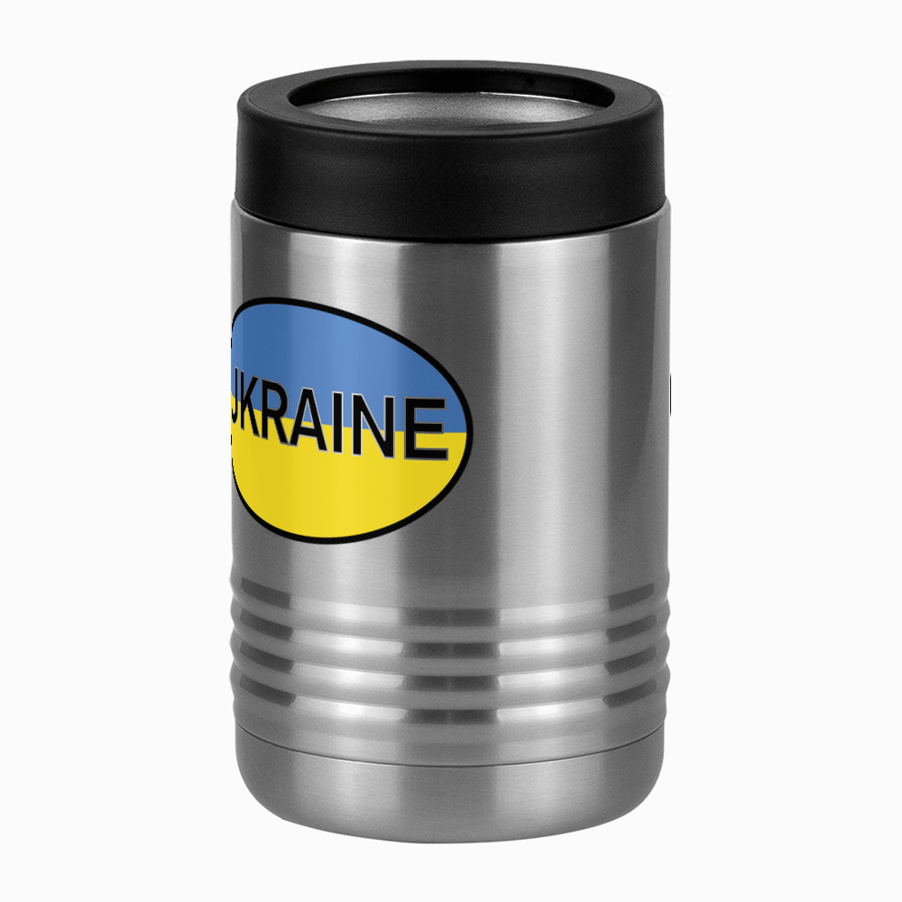Euro Oval Beverage Holder - Ukraine - Front Left View
