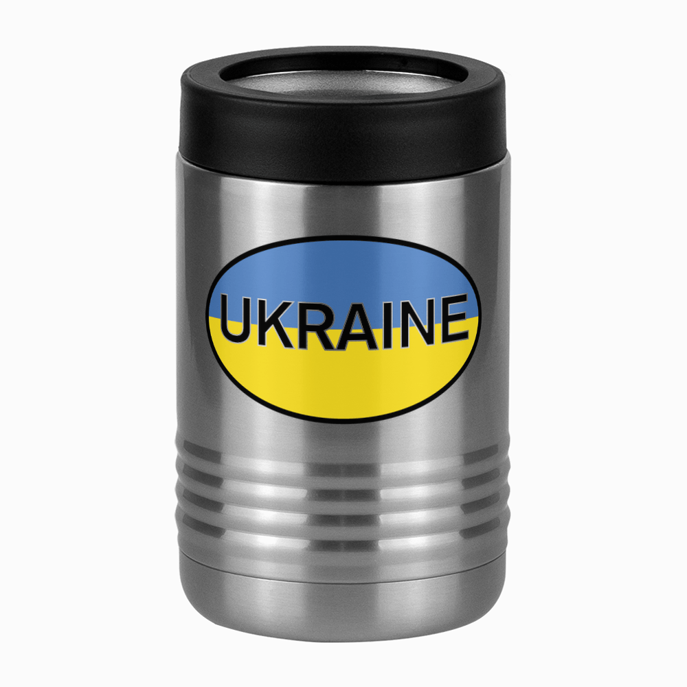 Euro Oval Beverage Holder - Ukraine - Left View