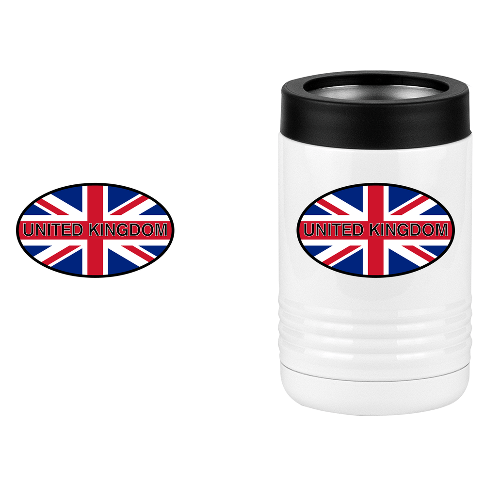 Euro Oval Beverage Holder - United Kingdom - Design View