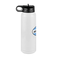 Thumbnail for Euro Oval Water Bottle (30 oz) - Argentina - Left View