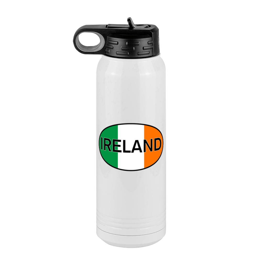 Euro Oval Water Bottle (30 oz) - Ireland - Front View