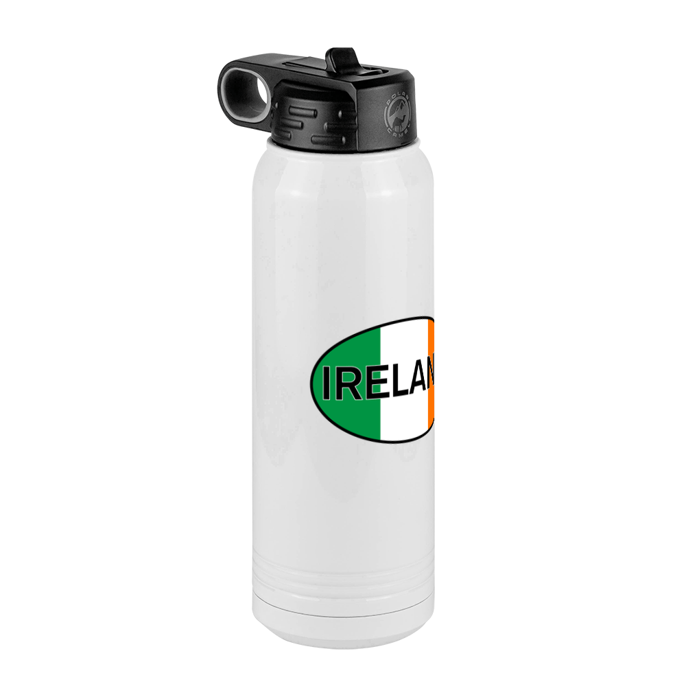 Euro Oval Water Bottle (30 oz) - Ireland - Front Left View