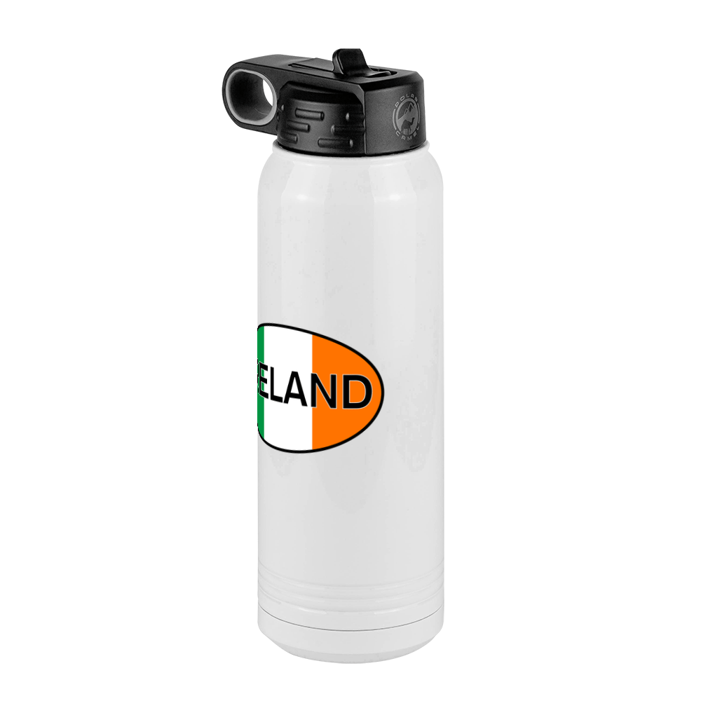 Euro Oval Water Bottle (30 oz) - Ireland - Front Right View