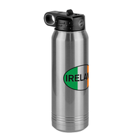 Thumbnail for Euro Oval Water Bottle (30 oz) - Ireland - Front Left View