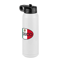 Thumbnail for Euro Oval Water Bottle (30 oz) - Mexico - Front Right View