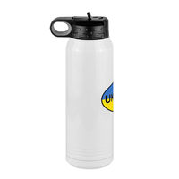 Thumbnail for Euro Oval Water Bottle (30 oz) - Ukraine - Left View