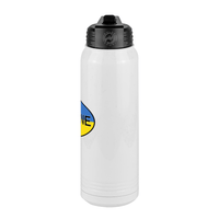 Thumbnail for Euro Oval Water Bottle (30 oz) - Ukraine - Right View