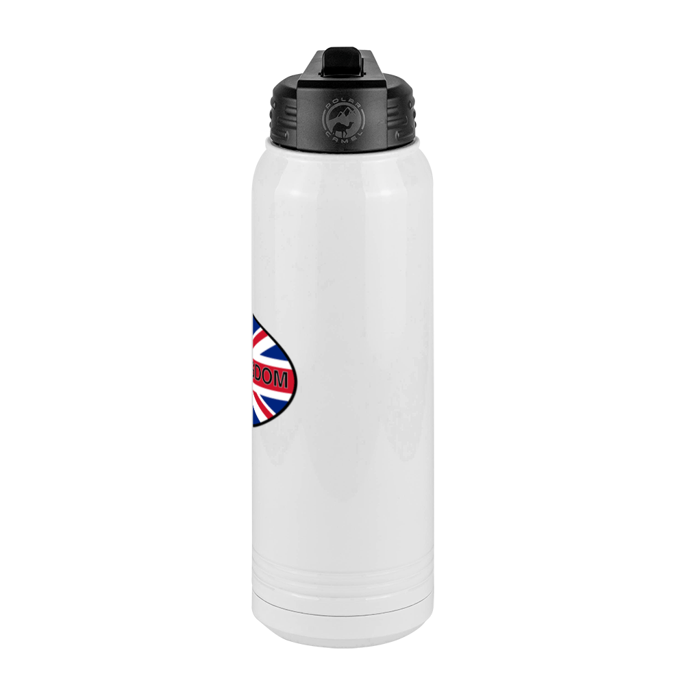 Euro Oval Water Bottle (30 oz) - United Kingdom - Right View