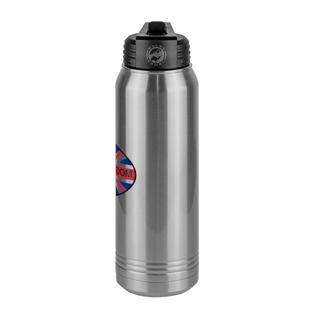 Euro Oval Water Bottle (30 oz) - United Kingdom - Right View