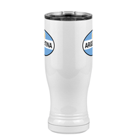 Thumbnail for Euro Oval Pilsner Tumbler (14 oz) - Argentina - Front View
