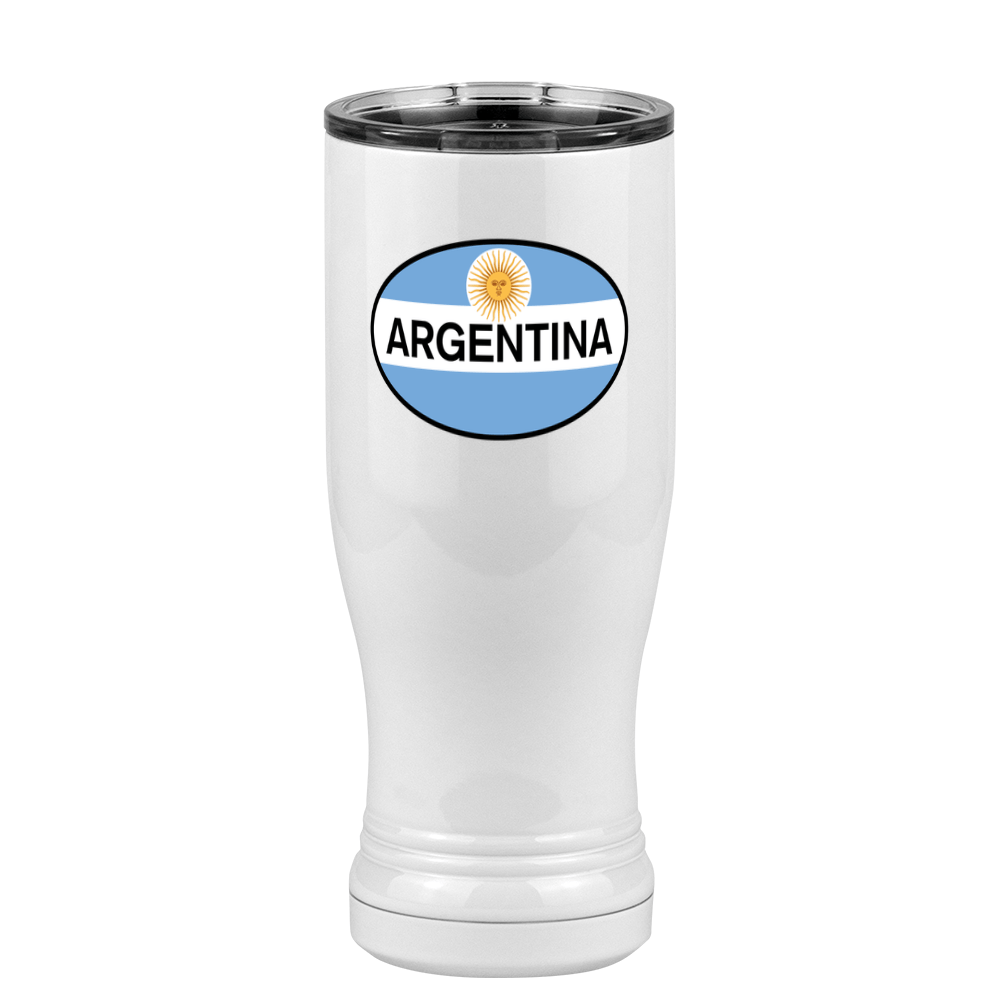 Euro Oval Pilsner Tumbler (14 oz) - Argentina - Right View