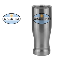 Thumbnail for Euro Oval Pilsner Tumbler (14 oz) - Argentina - Design View