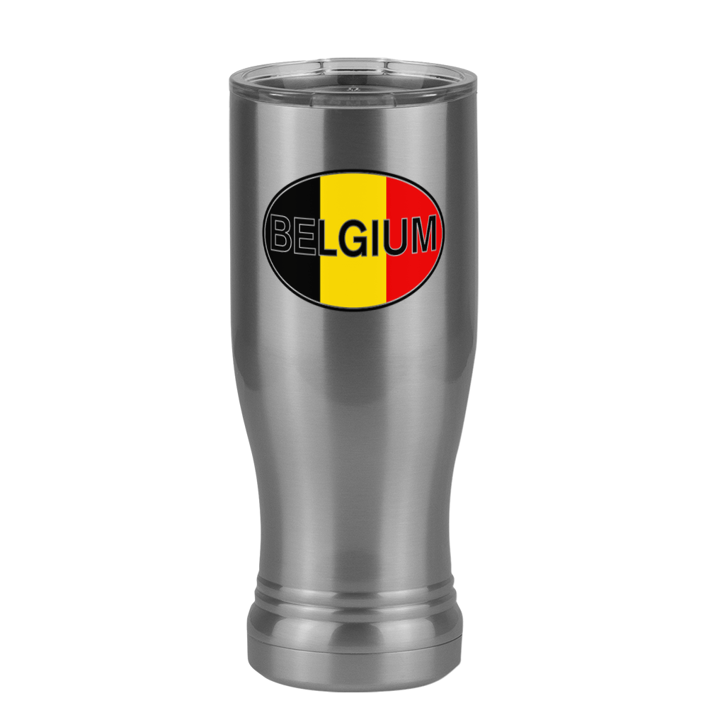 Euro Oval Pilsner Tumbler (14 oz) - Belgium - Right View