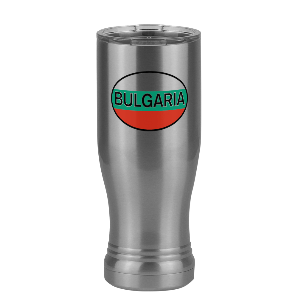 Euro Oval Pilsner Tumbler (14 oz) - Bulgaria - Left View