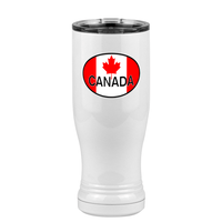 Thumbnail for Euro Oval Pilsner Tumbler (14 oz) - Canada - Left View