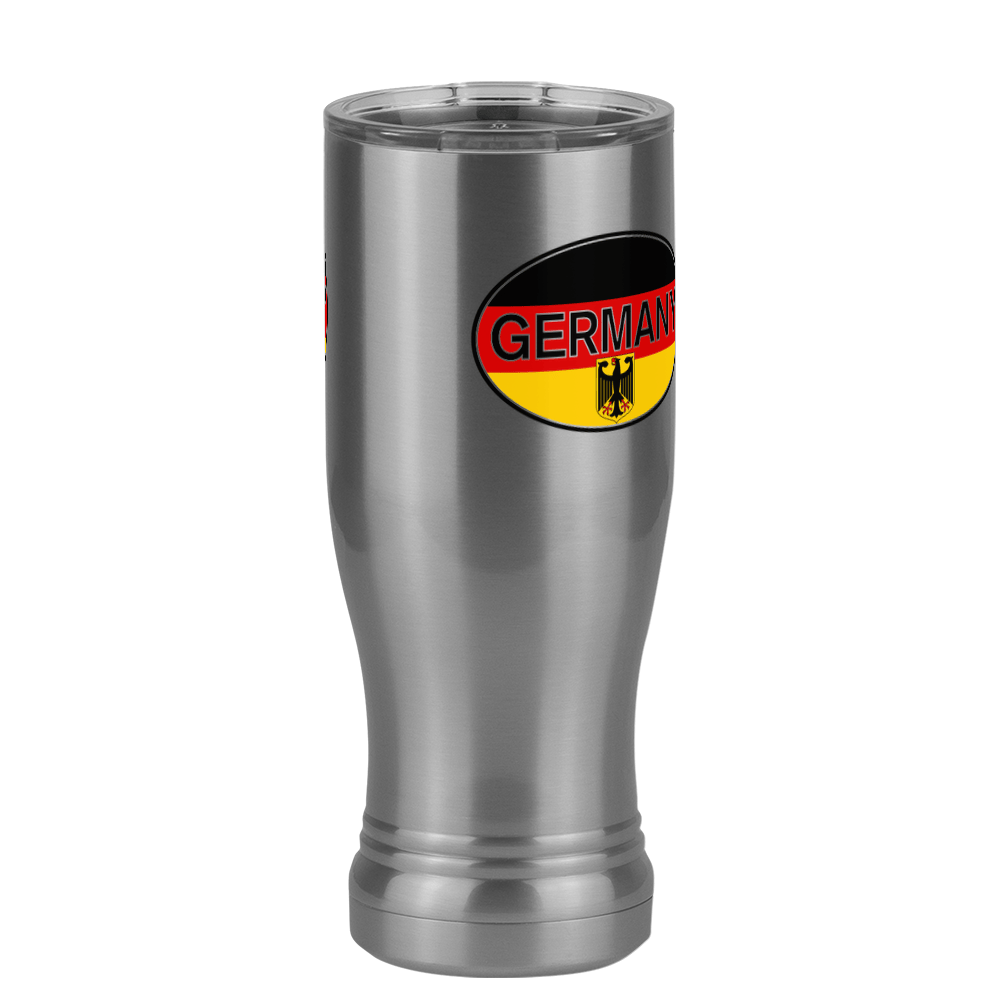 Euro Oval Pilsner Tumbler (14 oz) - Germany - Front Right View