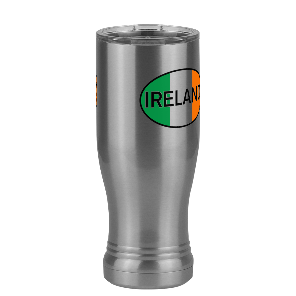 Euro Oval Pilsner Tumbler (14 oz) - Ireland - Front Right View