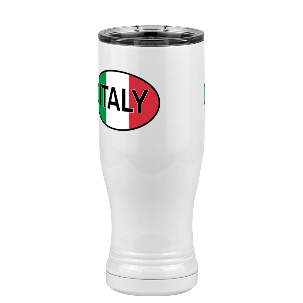 Euro Oval Pilsner Tumbler (14 oz) - Italy - Front Left View