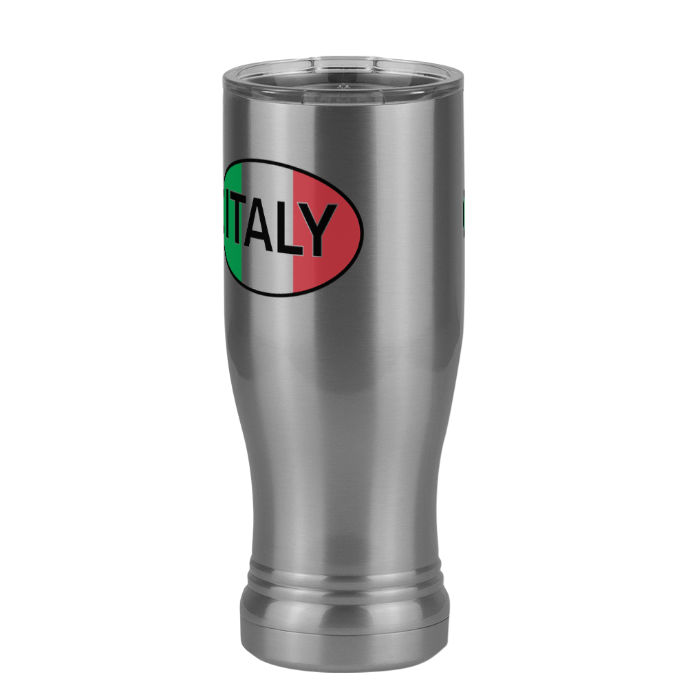 Euro Oval Pilsner Tumbler (14 oz) - Italy - Front Left View