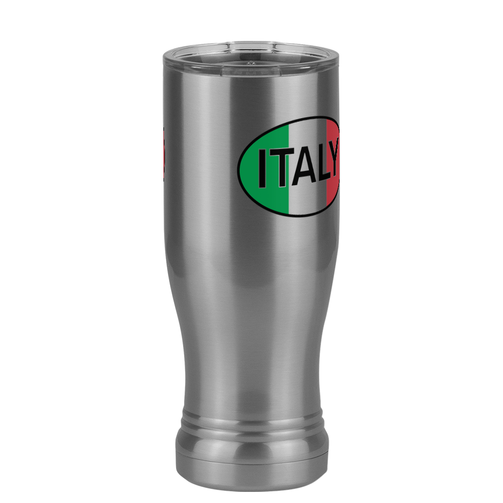 Euro Oval Pilsner Tumbler (14 oz) - Italy - Front Right View