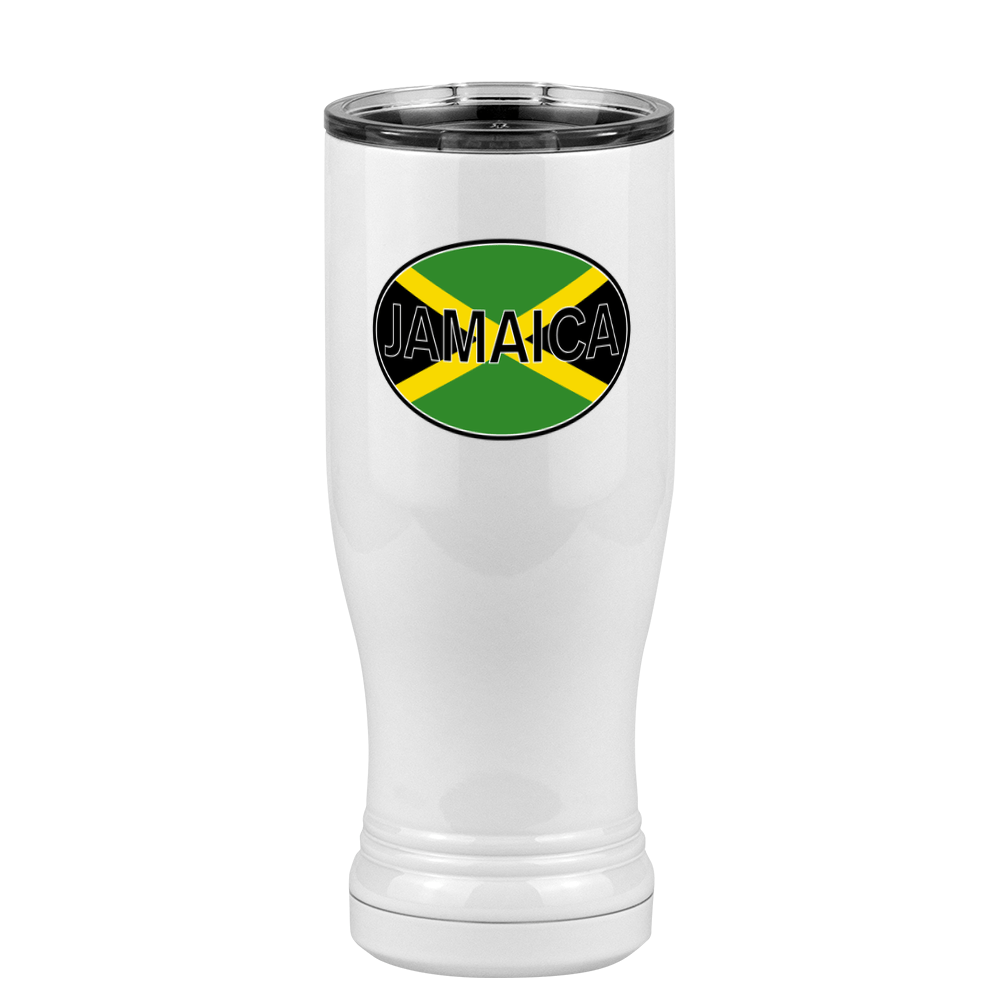 Euro Oval Pilsner Tumbler (14 oz) - Jamaica - Left View