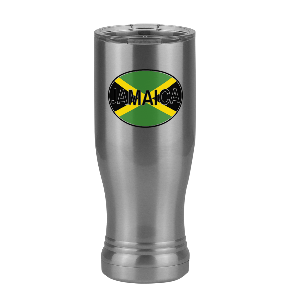 Euro Oval Pilsner Tumbler (14 oz) - Jamaica - Left View
