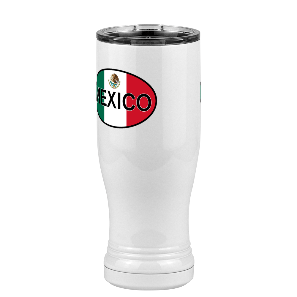 Euro Oval Pilsner Tumbler (14 oz) - Mexico - Front Left View