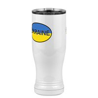 Thumbnail for Euro Oval Pilsner Tumbler (14 oz) - Ukraine - Front Left View