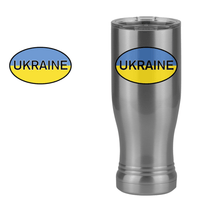 Thumbnail for Euro Oval Pilsner Tumbler (14 oz) - Ukraine - Design View