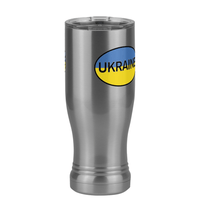Thumbnail for Euro Oval Pilsner Tumbler (14 oz) - Ukraine - Front Right View