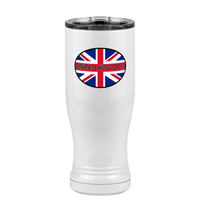 Thumbnail for Euro Oval Pilsner Tumbler (14 oz) - United Kingdom - Left View