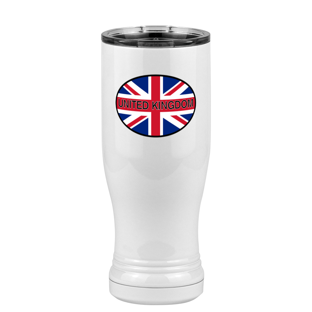 Euro Oval Pilsner Tumbler (14 oz) - United Kingdom - Right View