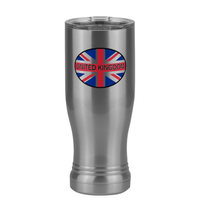 Thumbnail for Euro Oval Pilsner Tumbler (14 oz) - United Kingdom - Left View
