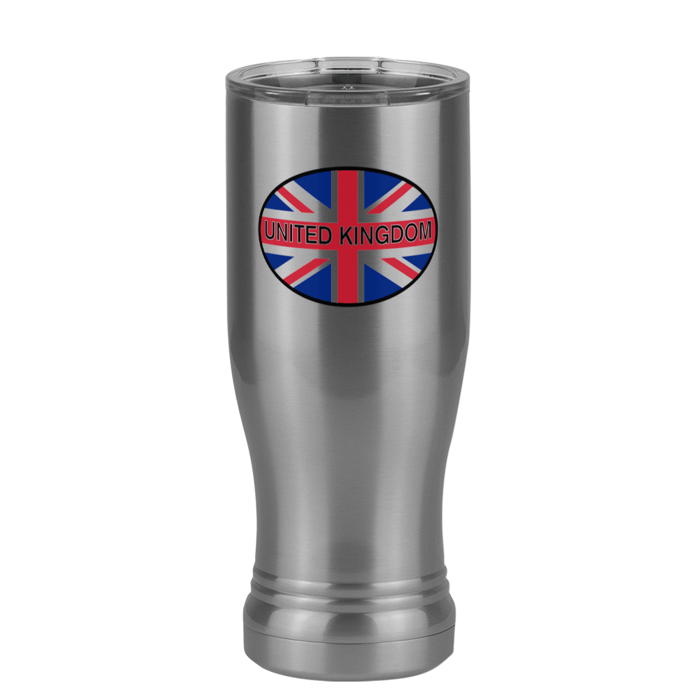 Euro Oval Pilsner Tumbler (14 oz) - United Kingdom - Right View