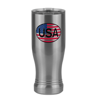 Thumbnail for Euro Oval Pilsner Tumbler (14 oz) - United States - Right View