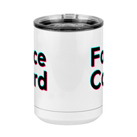 Thumbnail for Face Card Coffee Mug Tumbler with Handle (15 oz) - TikTok Trends - Front View