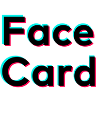 Thumbnail for Face Card T-Shirt - White - TikTok Trends - Decorate View