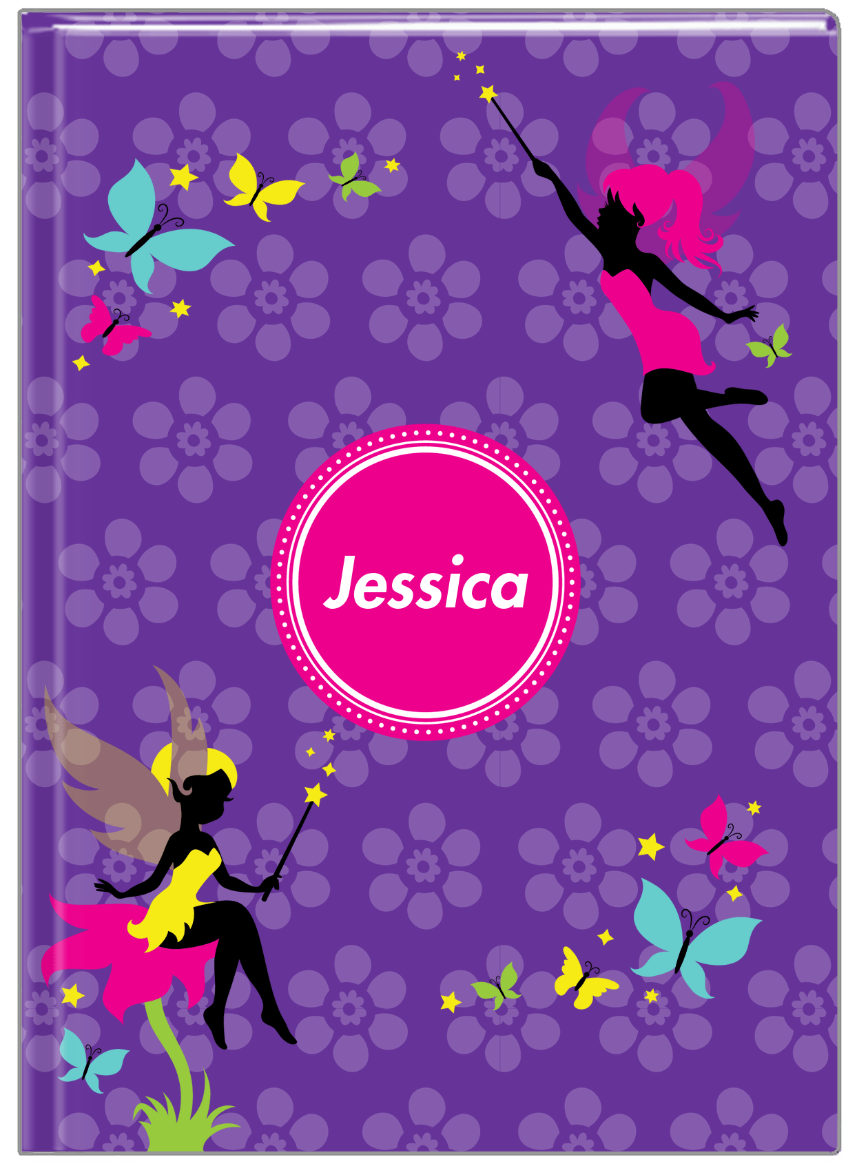 Personalized Fairy Journal IX - Flowers - Flowers - Front View