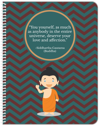 Thumbnail for Famous Quotes Notebook - Buddha - Front View