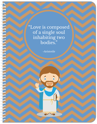 Thumbnail for Famous Quotes Notebook - Aristotle - Front View