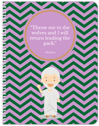 Thumbnail for Famous Quotes Notebook - Seneca - Front View