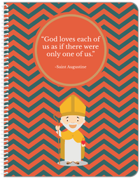 Thumbnail for Famous Quotes Notebook - Saint Augustine - Front View
