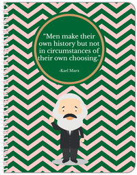 Thumbnail for Famous Quotes Notebook - Karl Marx - Front View