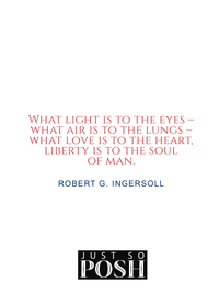 Thumbnail for Personalized Famous Quotes Journal - Robert Ingersoll - Back View