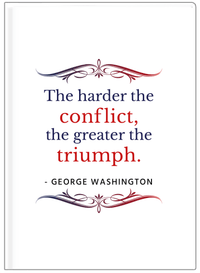 Thumbnail for Famous Quotes Journal - George Washington - Front View